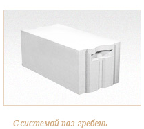 Газобетонный блок ГРАС D500, B3.5, 600x250x350 мм