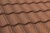 Композитная черепица рядовая Decra Classic Терракота